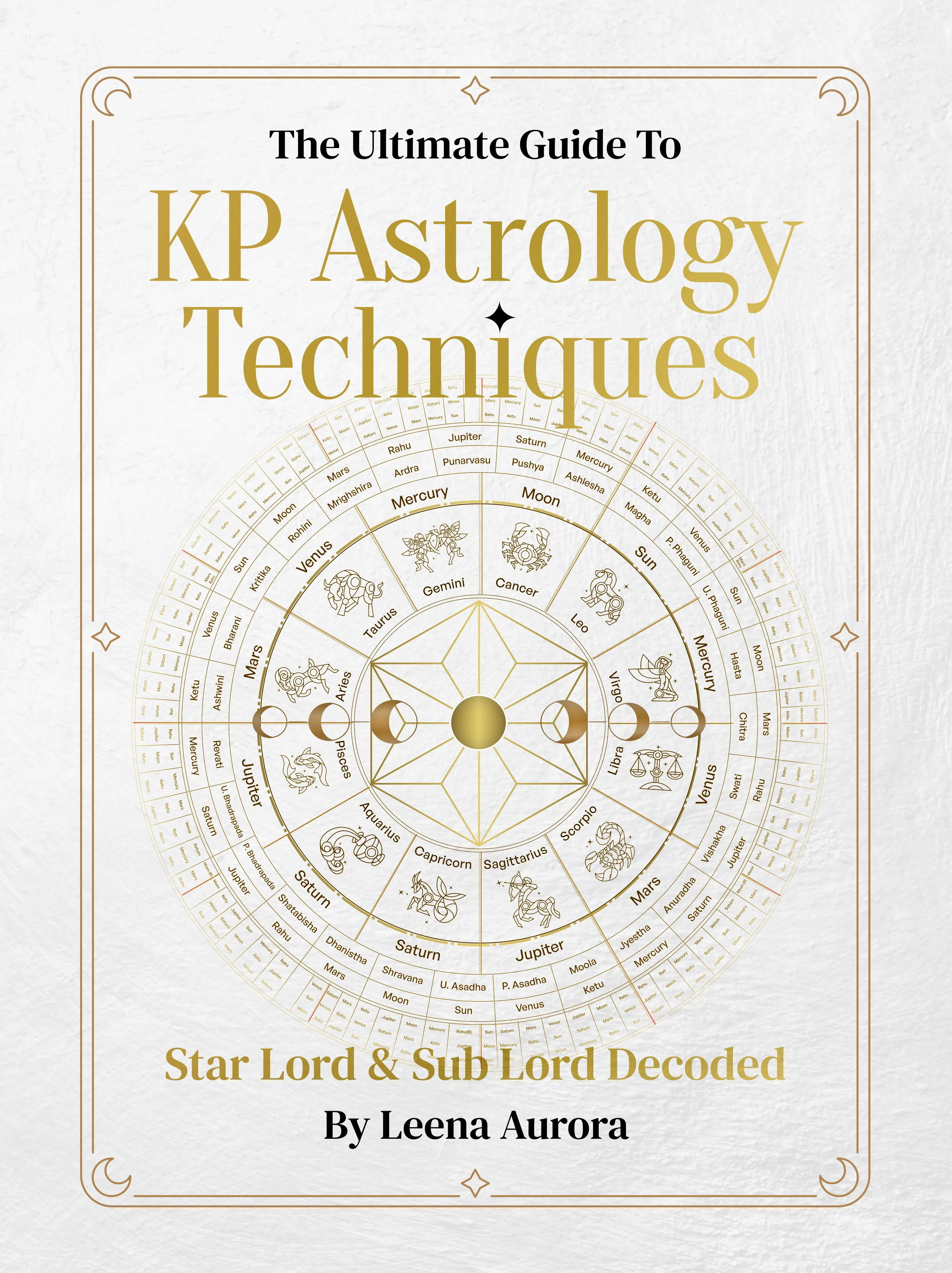 KP Astrology Book Front Cover